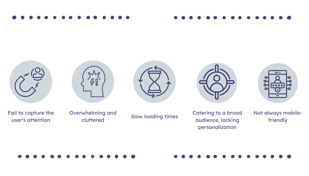 The Problems with Traditional Landing PagessCRO Trends Dying in 2023 III The Shift Away from Traditional Landing Pages